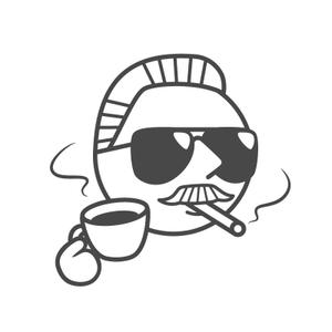 CypherNotes合同会社 (cyphernotes)さんの喫煙可能なカフェのキャラクターデザインへの提案