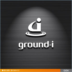 neomasu (neomasu)さんの「ground-i　又は　GとIをうまく組み合わせたもの」のロゴ作成への提案