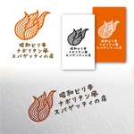 Hi-Design (hirokips)さんのナポリタン専門店「ピリ辛ナポリタン風スパゲッティの店」のロゴ作成依頼への提案