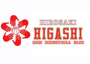 spes02151101さんの「Hirosaki Higashi Minibasketball Club」のロゴ作成への提案