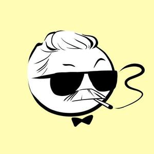 円 (madoka_kashii)さんの喫煙可能なカフェのキャラクターデザインへの提案