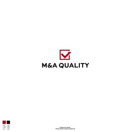 red3841 (red3841)さんのコンサルティング会社の社名である「M&A QUALITY」のロゴへの提案