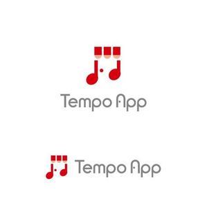 Thunder Gate design (kinryuzan)さんのアプリ制作プラットフォーム「Tempo App」のロゴへの提案
