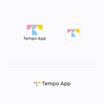 luckyone (luckyone)さんのアプリ制作プラットフォーム「Tempo App」のロゴへの提案