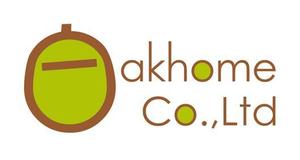 guri (kwmsh)さんの「Oakhome Co.,Ltd」のロゴ作成への提案