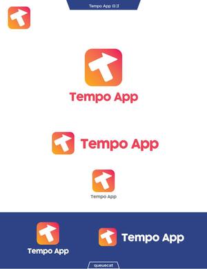 queuecat (queuecat)さんのアプリ制作プラットフォーム「Tempo App」のロゴへの提案