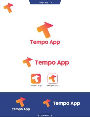 queuecat (queuecat)さんのアプリ制作プラットフォーム「Tempo App」のロゴへの提案