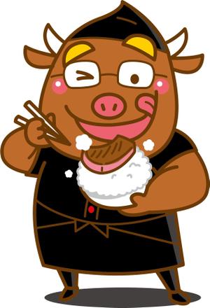 nougo (noguo3)さんの焼肉のオンラインショップ「やまなか家」のイメージキャラクター制作への提案