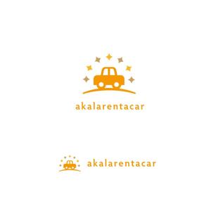 スタジオきなこ (kinaco_yama)さんのレンタカーサイト「アカラレンタカー」のロゴへの提案