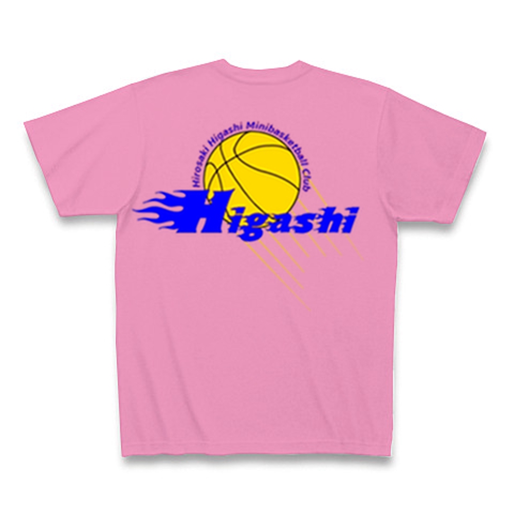 「Hirosaki Higashi Minibasketball Club」のロゴ作成