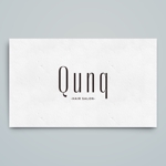 haru_Design (haru_Design)さんの美容室新店舗　Qunq(クアンク)のロゴデザインへの提案