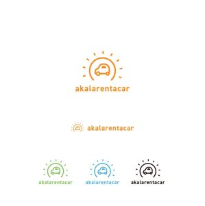 途理tori. (toritoritori3)さんのレンタカーサイト「アカラレンタカー」のロゴへの提案