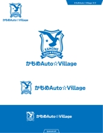 queuecat (queuecat)さんの新車・中古車販売・買取り　「かもめAuto Village」のロゴへの提案