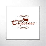 saiga 005 (saiga005)さんの飲食店「和牛焼肉EAGLERARE」のロゴへの提案