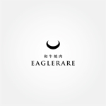 tanaka10 (tanaka10)さんの飲食店「和牛焼肉EAGLERARE」のロゴへの提案