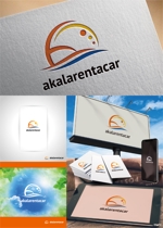 k_31 (katsu31)さんのレンタカーサイト「アカラレンタカー」のロゴへの提案