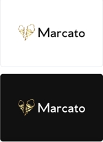 岩崎ブルノ (breuno10)さんのジェラート屋「Marcato」のロゴへの提案