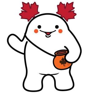 Gu333 ()さんのカナダをPRするゆるキャラ「かなたん」のデザインへの提案