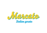 はむまま hammamadesign (hammamafactory929)さんのジェラート屋「Marcato」のロゴへの提案