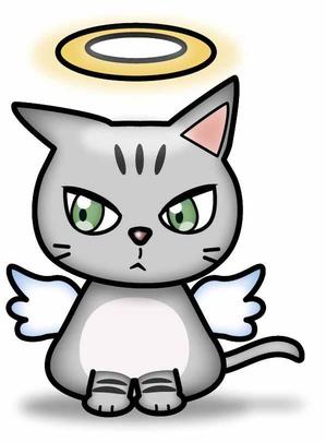 wkoutya (wkoutya)さんのYoutubeチャンネルのイメージキャラクター作成の依頼【継続案件】ネコ天使（全身絵）への提案