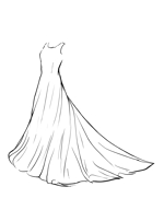 na2200 (na2200)さんのライン別ウェディングドレスのイラストへの提案