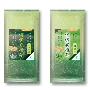 S O B A N I graphica (csr5460)さんの有機栽培茶の商品ラベルシールをデザインして頂けるデザイナーさんを募集 への提案