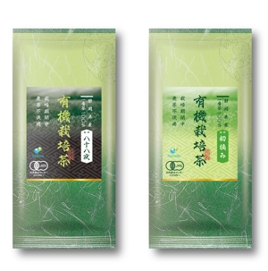 S O B A N I graphica (csr5460)さんの有機栽培茶の商品ラベルシールをデザインして頂けるデザイナーさんを募集 への提案