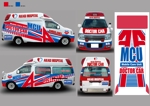 design_studio_be (design_studio_be)さんの前橋城南病院で購入した救急車のデザインへの提案