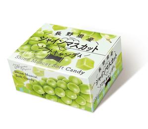 S O B A N I graphica (csr5460)さんの長野県産シャインマスカットソフトキャンディ　パッケージデザインのご依頼への提案