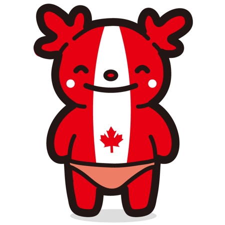 無料ダウンロード カナダ キャラクター デザイン文具