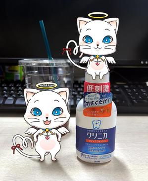 (有)イムズクリエイト制作 maru (mm_maru)さんのYoutubeチャンネルのイメージキャラクター作成の依頼【継続案件】ネコ天使（全身絵）への提案