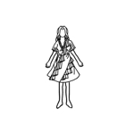 Pithecus (Pithecus)さんのライン別ウェディングドレスのイラストへの提案