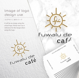 G.design (gentarou112)さんの映えるカフェ「fuwalu de café」のロゴへの提案
