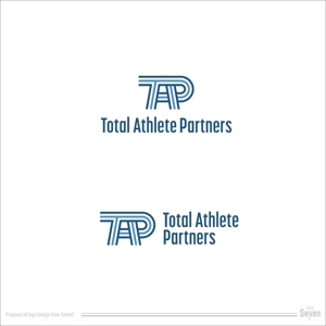 Seven7 (Seven7)さんのプロアスリートのセカンドキャリアを支援するTotal Athlete Partners株式会社のロゴへの提案