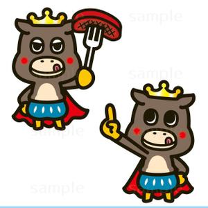 THE_watanabakery (the_watanabakery)さんの焼肉のオンラインショップ「やまなか家」のイメージキャラクター制作への提案