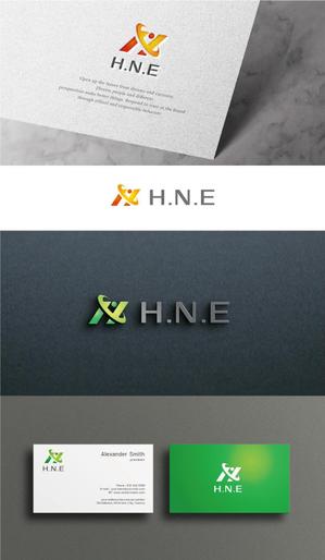 happiness_design (happiness_design)さんの『株式会社H.N.E(株式会社ヒューマンネットワークエンジニアリング)』の会社ロゴへの提案