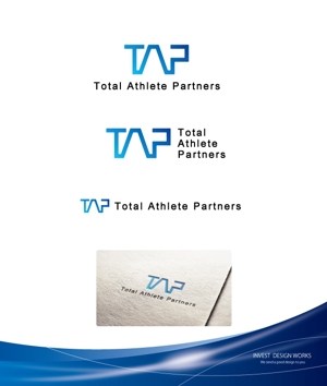 invest (invest)さんのプロアスリートのセカンドキャリアを支援するTotal Athlete Partners株式会社のロゴへの提案