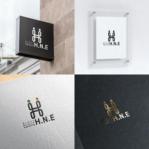 HACHIWARE (HACHIWARE)さんの『株式会社H.N.E(株式会社ヒューマンネットワークエンジニアリング)』の会社ロゴへの提案