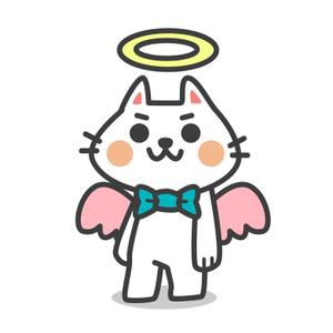 かごだし (kagodashi)さんのYoutubeチャンネルのイメージキャラクター作成の依頼【継続案件】ネコ天使（全身絵）への提案