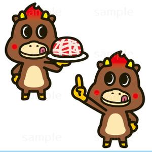 THE_watanabakery (the_watanabakery)さんの焼肉のオンラインショップ「やまなか家」のイメージキャラクター制作への提案
