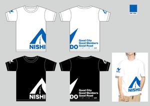 design_studio_be (design_studio_be)さんの建設会社「株式会社西九州道路」のおしゃれなTシャツデザインへの提案