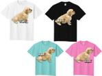 デザイナーズバーチャルハウス　ギャザーズ (tann3511)さんのゴールデンレトリバーのTシャツデザインへの提案