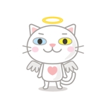 pin (pin_ke6o)さんのYoutubeチャンネルのイメージキャラクター作成の依頼【継続案件】ネコ天使（全身絵）への提案