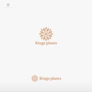 YON-DESIGN (10-MO)さんのアガベショップ　Kings Plants　のロゴへの提案