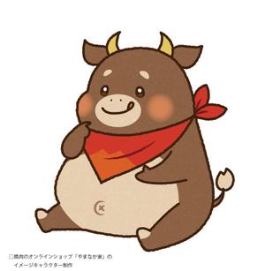 maako (negibuta)さんの焼肉のオンラインショップ「やまなか家」のイメージキャラクター制作への提案