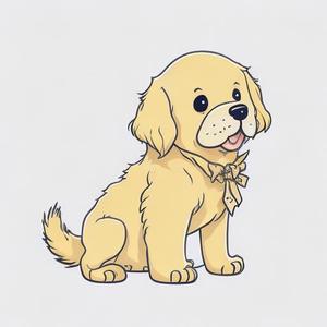 オレゴニアン (noppy)さんのゴールデンレトリバーのTシャツデザインへの提案