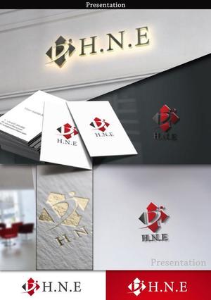 late_design (late_design)さんの『株式会社H.N.E(株式会社ヒューマンネットワークエンジニアリング)』の会社ロゴへの提案