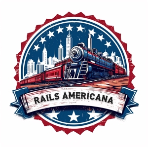 shin_design (shinx1220)さんの米国鉄道模型ジオラマコンテンツ「Rails Americana」ロゴ制作への提案