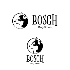 Krea Design (krea_design)さんの高級トリミングサロン「BOSCH」のロゴへの提案