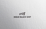 D.R DESIGN (Nakamura__)さんのミニバスチーム「瑞江 BLACK SHIP」のロゴへの提案